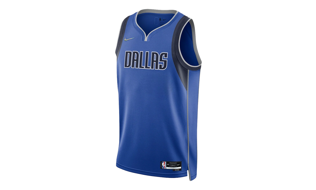 Mavericks 21/22 Diamond Icon Edition NBA Swingman Jersey "Blue" DN2611 480