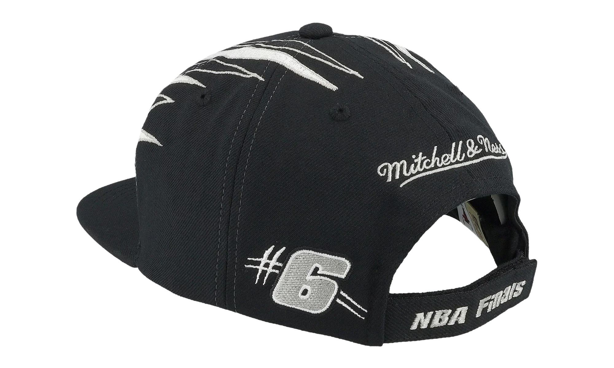 NBA Hardwood Classics 98 Champ Flipside Snapback Cap "Chicago Bulls - Black / White" HS8711 CBUBKWH