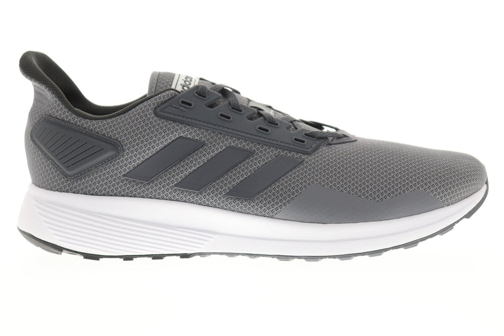 Duramo 9 BB6908 Mens Gray Mesh Low Top Lace Up Athletic Gym Running Shoes