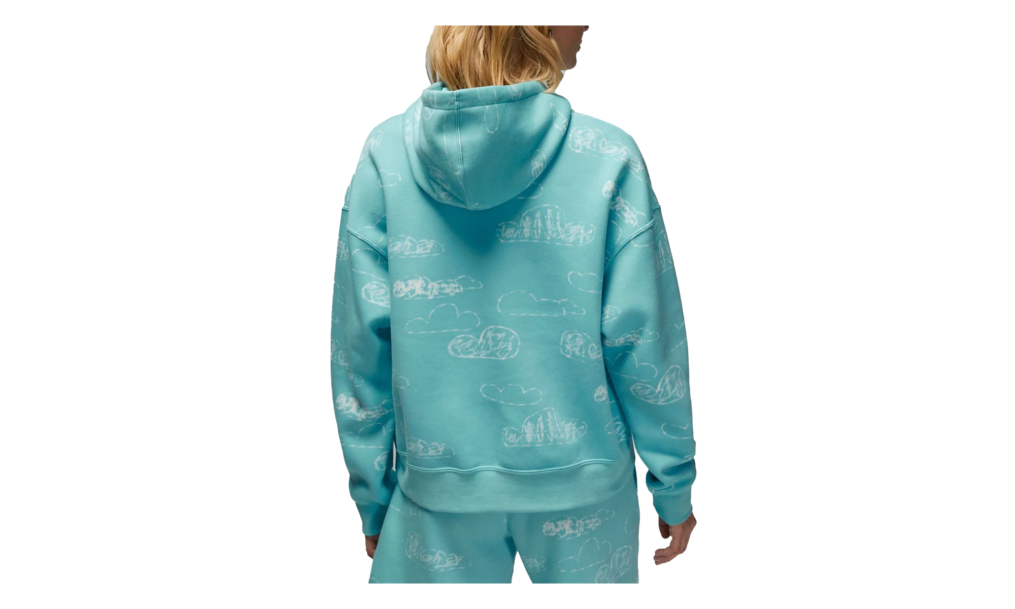 Jordan Artist Series by Parker Duncan Hoodie WMNS "Dark Powder Blue" DZ3381 464