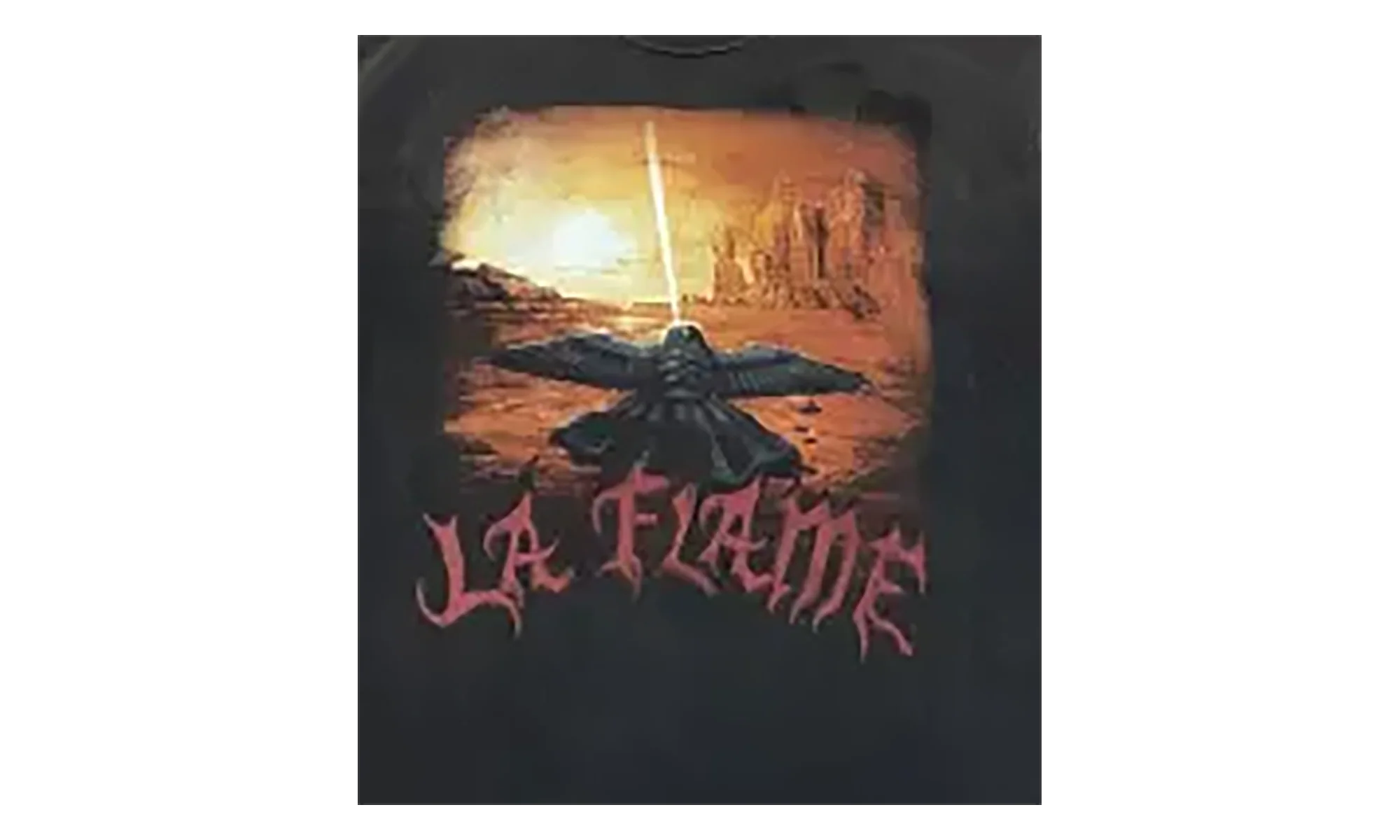 La Flame Utopia Tee "Coachella Exclusive - Black" TS T CHCLA4001