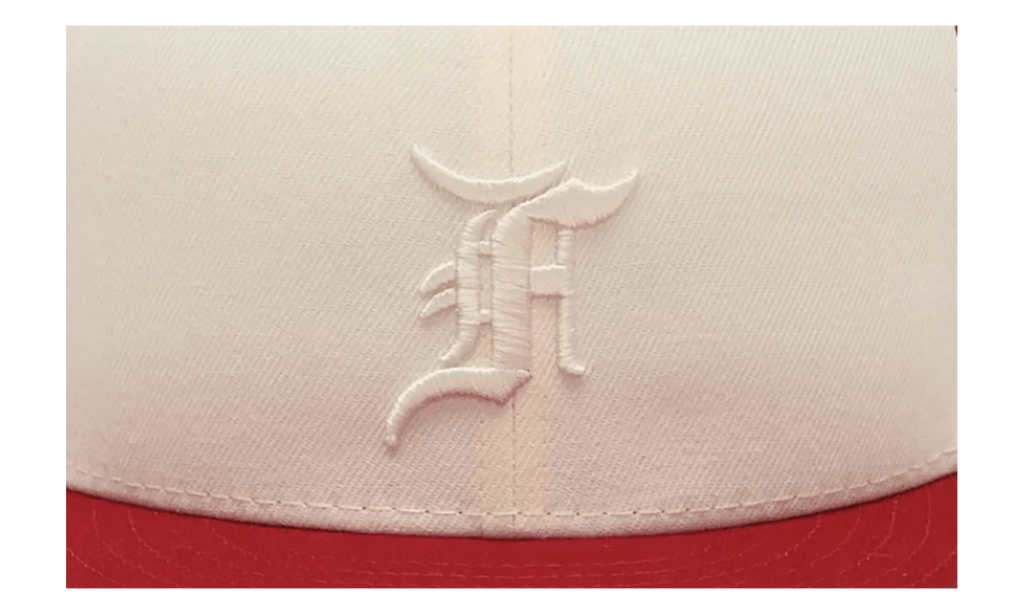 59FIFTY Fear Of God Essentials Fitted Hat "Scarlet" NE410