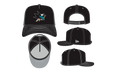 9FIFTY San Jose Sharks NHL A Frame Snapback Hat "Black" NE369