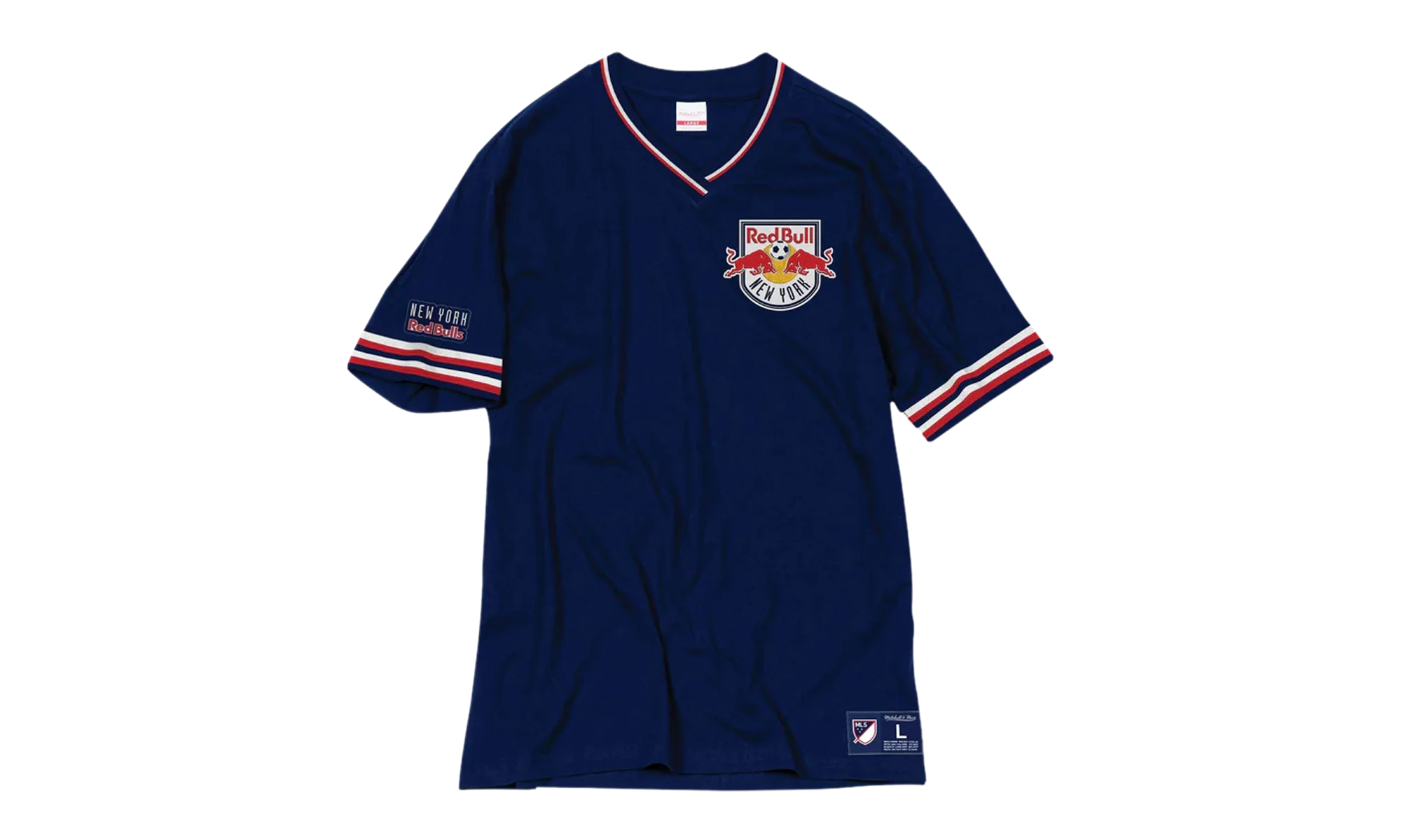 MLS Overtime Win Vintage Tee "New York Red Bulls - Navy" 805TARD11ANRBLH