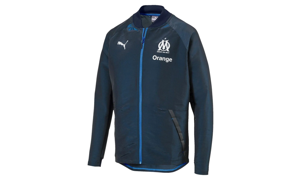 Olympique De Marseille Pro Jacket "Peacoat / Bleu Azur" 754648 01