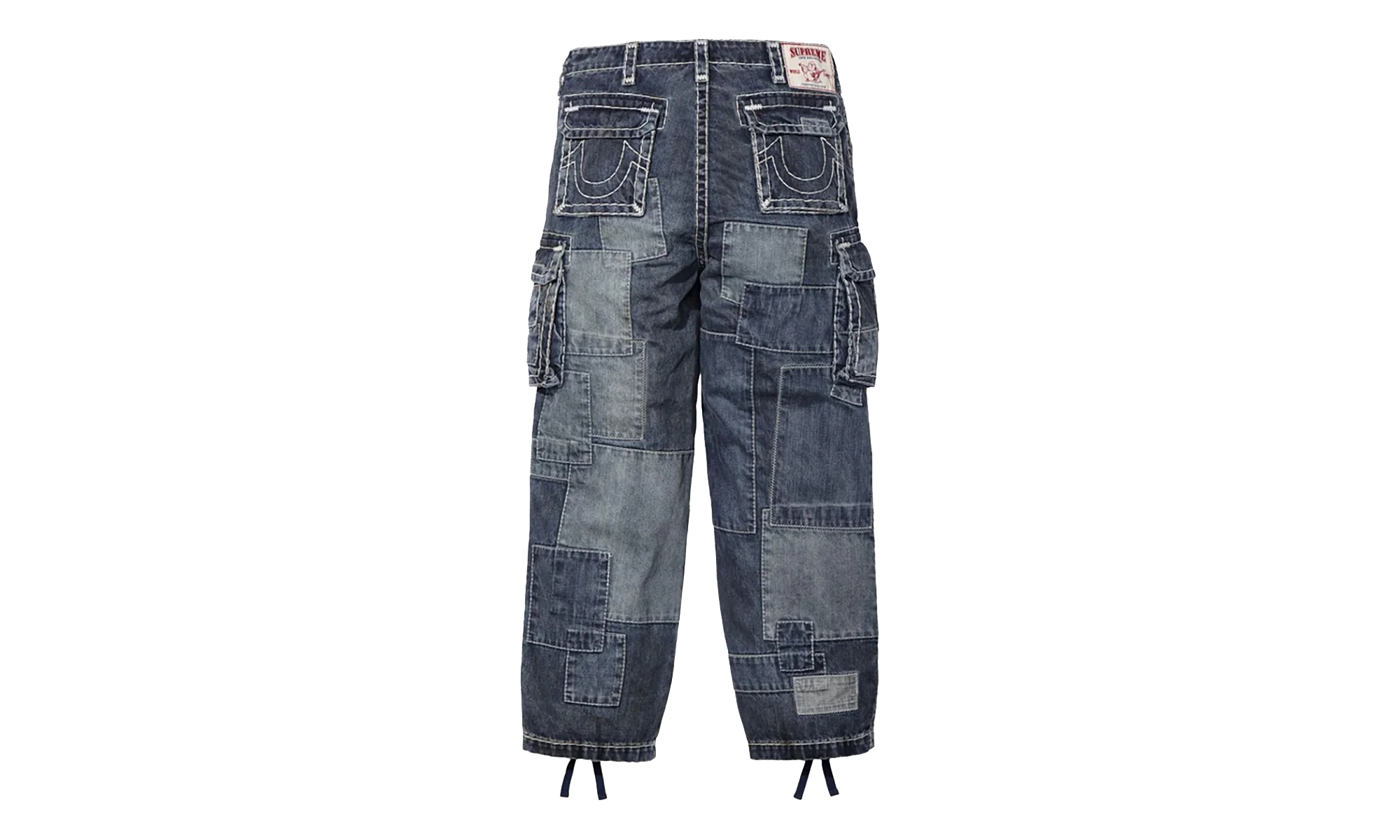 True Religion Patchwork Cargo Pant "FW25 - Dirty Indigo" SU27243
