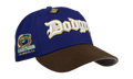 59FIFTY Los Angeles Dodgers Dodger Script Fitted Hat "Stadium Blue / Brown" NE428