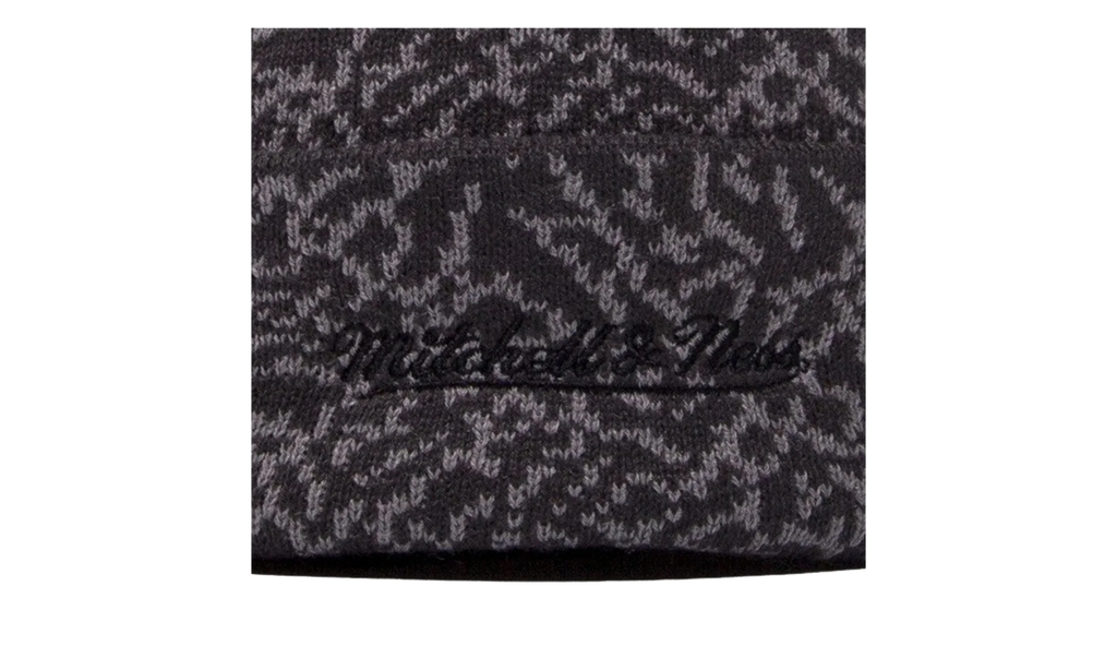 Multi Team Crack Pattern Beanie "Black" KL79Z