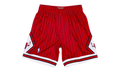 NBA Reload Swingman Shorts "1995 Chicago Bulls - Scarlet" SMSHAC19153 CBUSCAR95