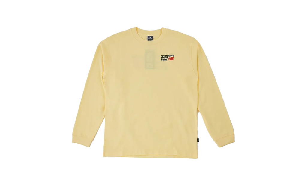 Athletics Premium Back Logo Long Sleeve "Parchment" MT51931PRC