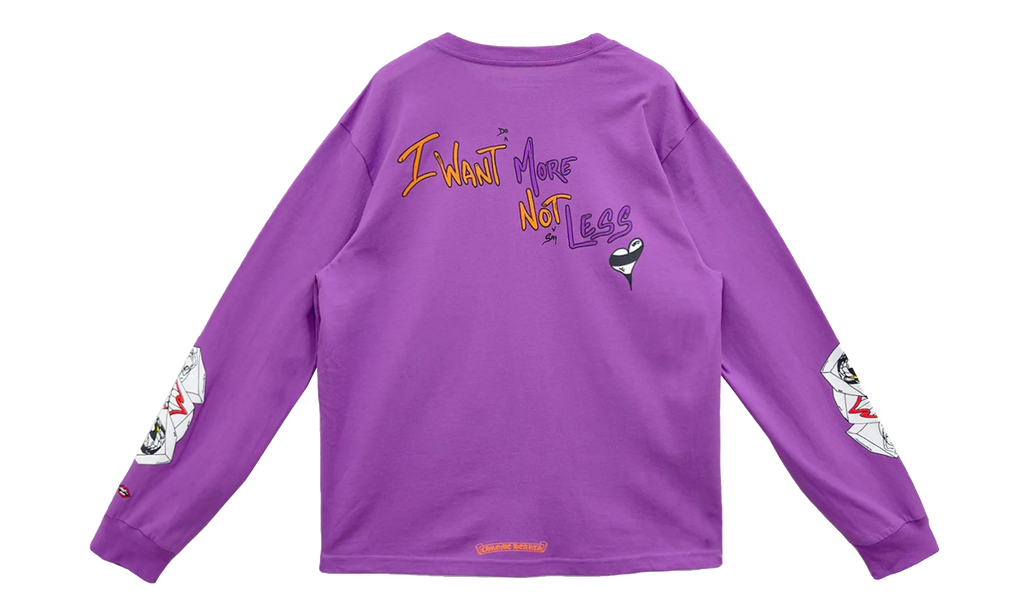Matty Boy "I want more not less" Longsleeve "Purple" CHRM0817