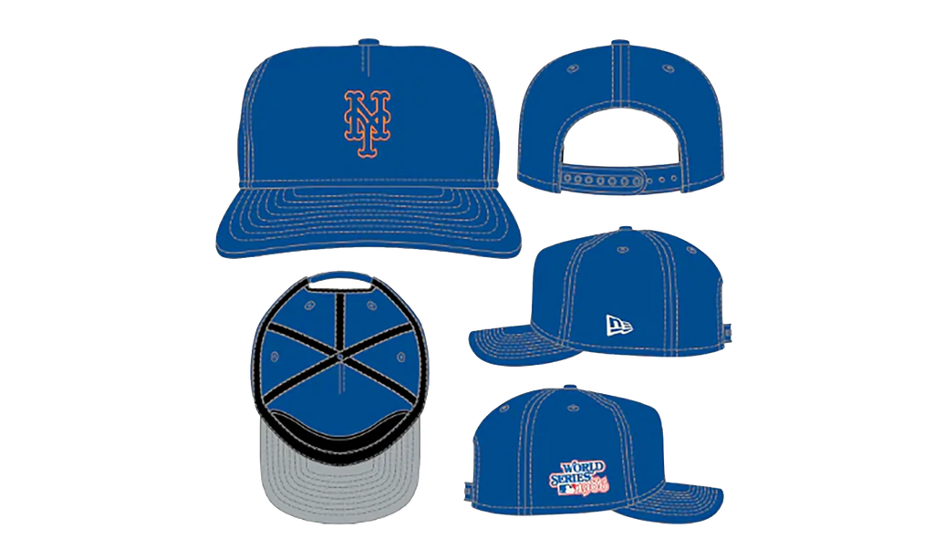 9TWENTY New York Mets Championship 1 Snapback Hat "Blue" NE200