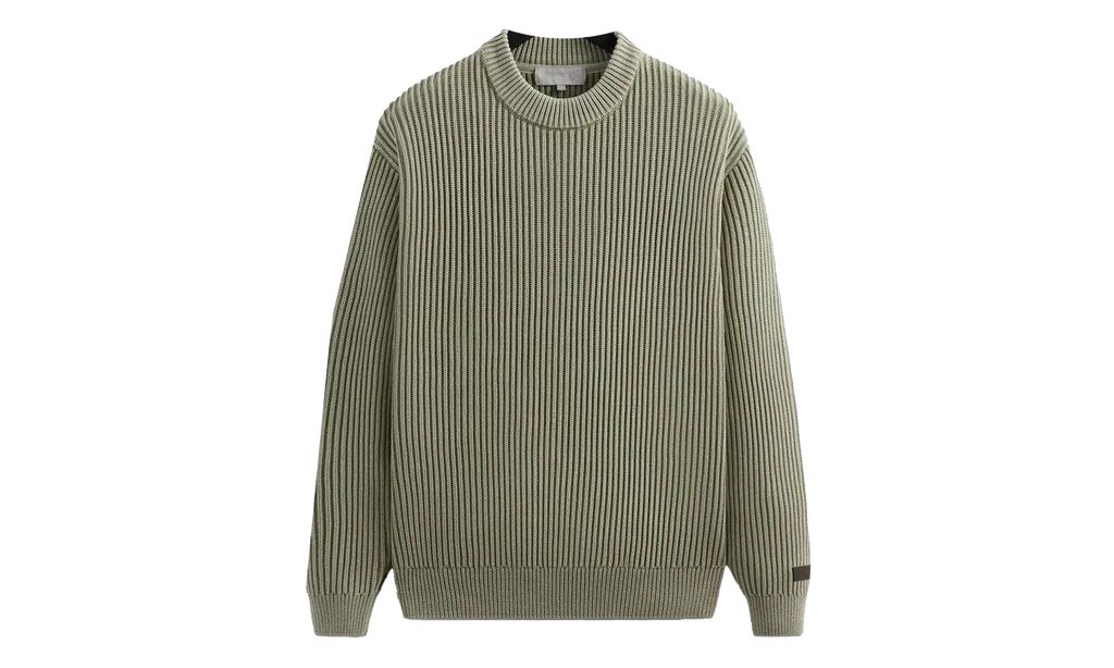Garment Dyed Meyer Knit Crewneck "Region" KITH77