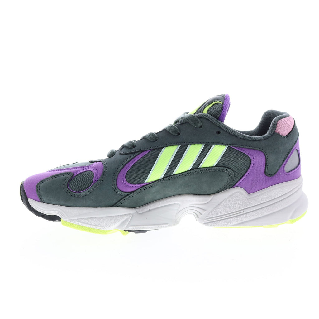 Yung-1 BD7655 Mens Gray Synthetic Lace Up Lifestyle Sneakers Shoes