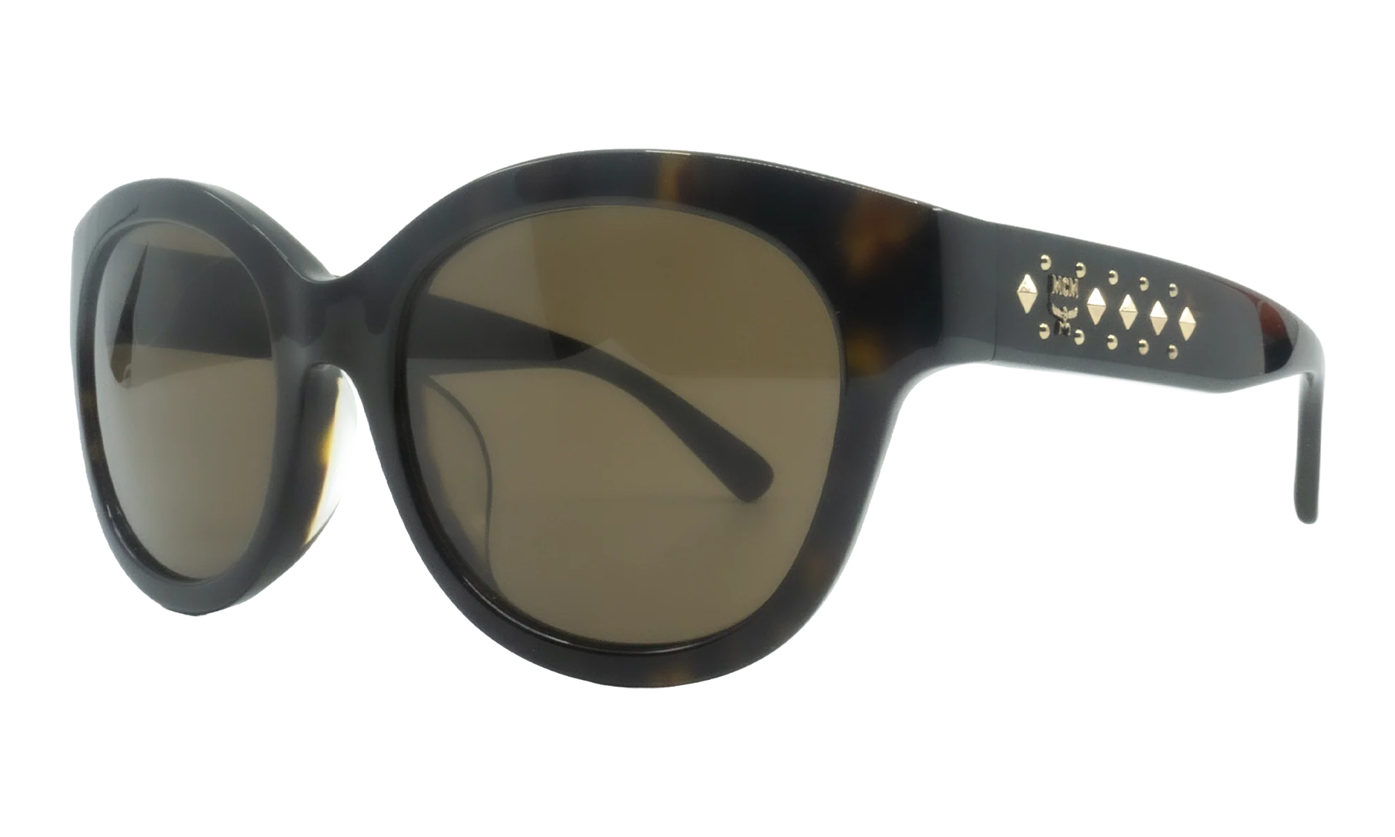 Cat Eye Sunglasses "Havana/Gold" MCM606SA-214