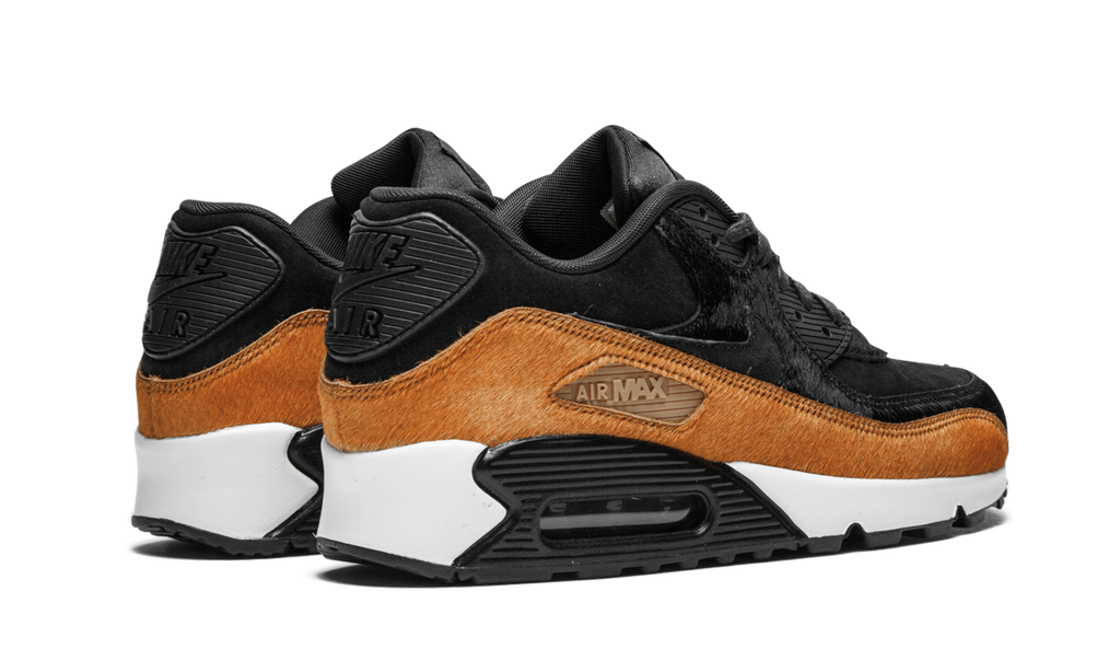 AIR MAX 90 LX MNS WMNS "Pony Hair - Black/Cider" 898512 005