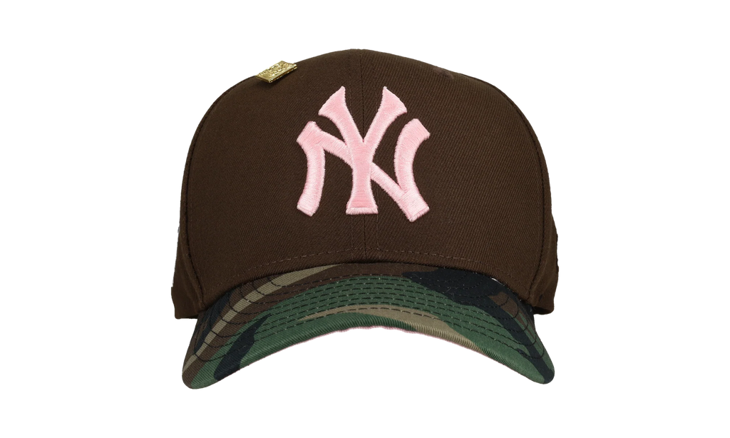 59FIFTY New York Yankees 1998 World Series Fitted Hat "Walnut / Camo" NE243