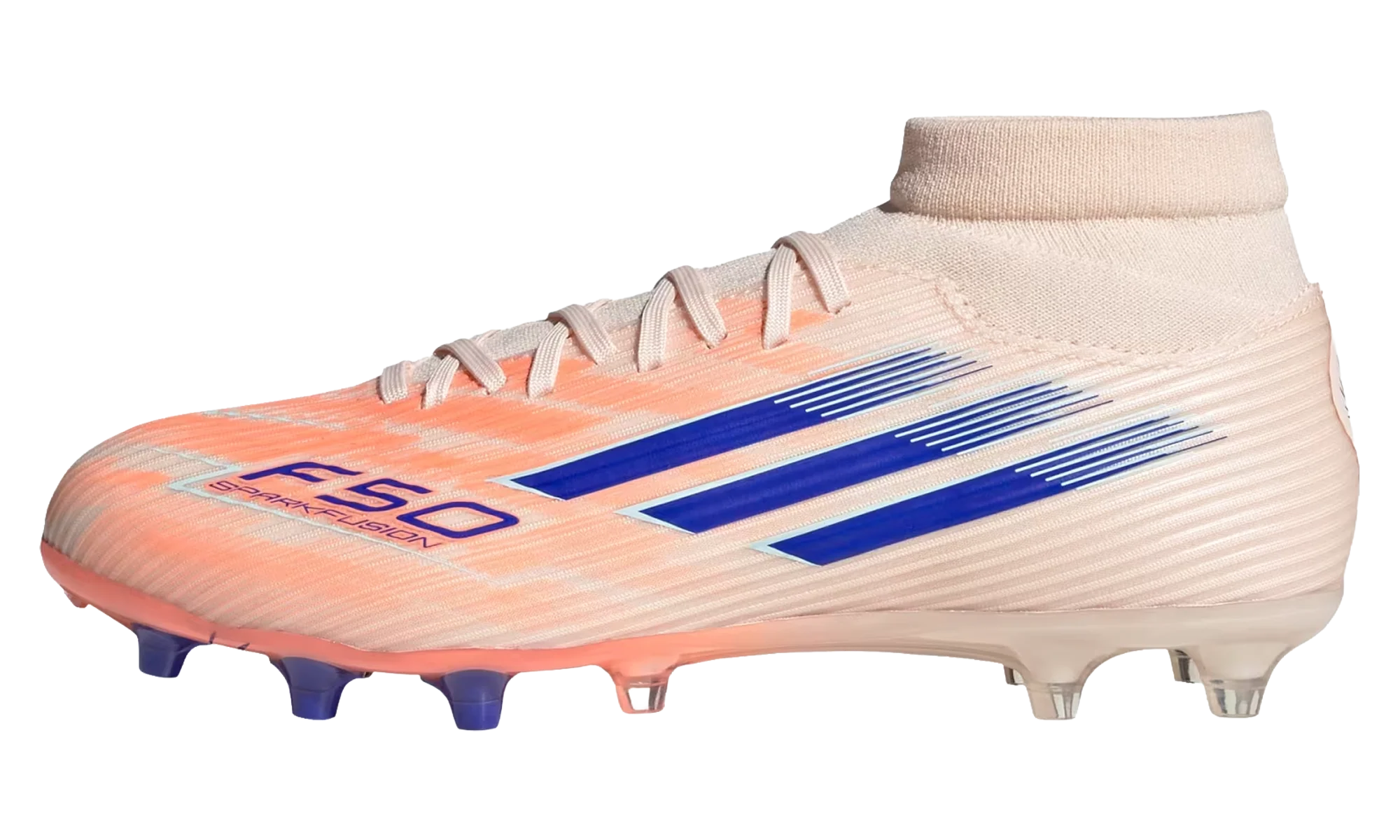 F50 Sparkfusion League FG/AG Wmns "Coral / Blue" JI0011