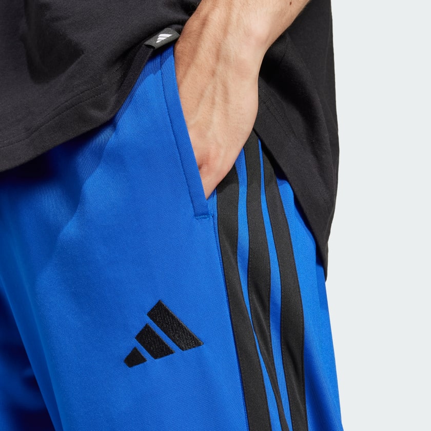 Men's adidas 3-Stripes Tricot Regular-Fit Open Hem Track Pants