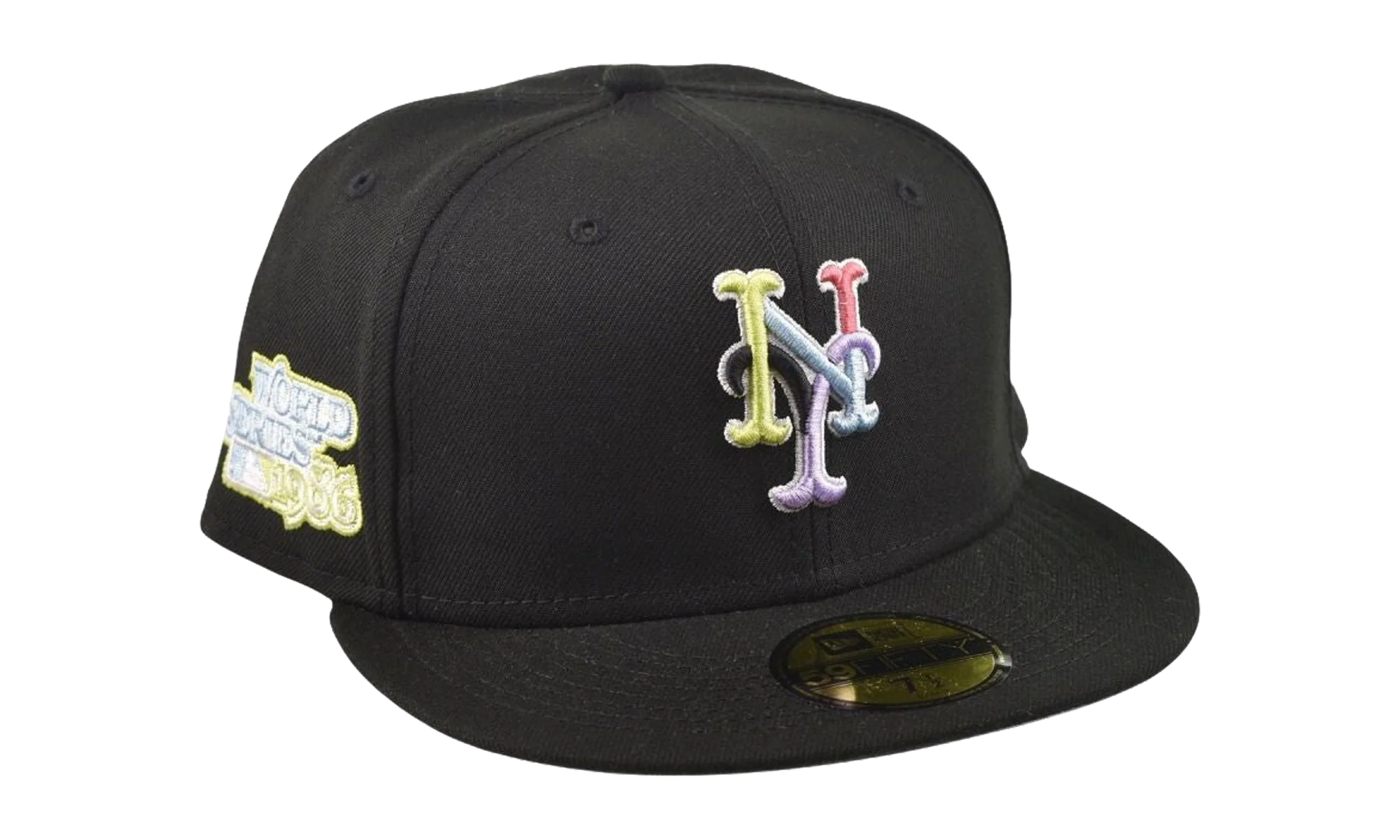 59FIFTY MLB New York Yankees World Series Fitted Hat "Black / Blue" 60303639
