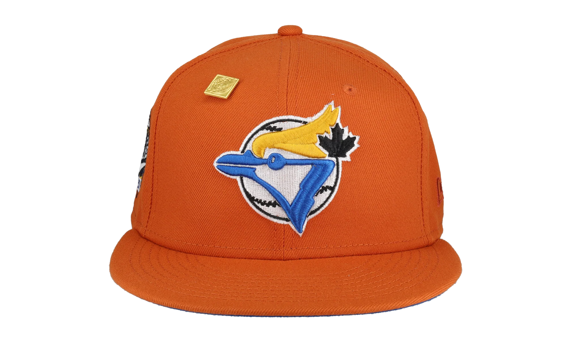 59FIFTY Toronto Blue Jays 1993 World Series Patch Fitted Hat "Orange / Blue" 123451292330
