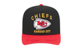 9FIFTY Kansas City Chiefs NFL A Frame Snapback Hat "Black / Red" NE136