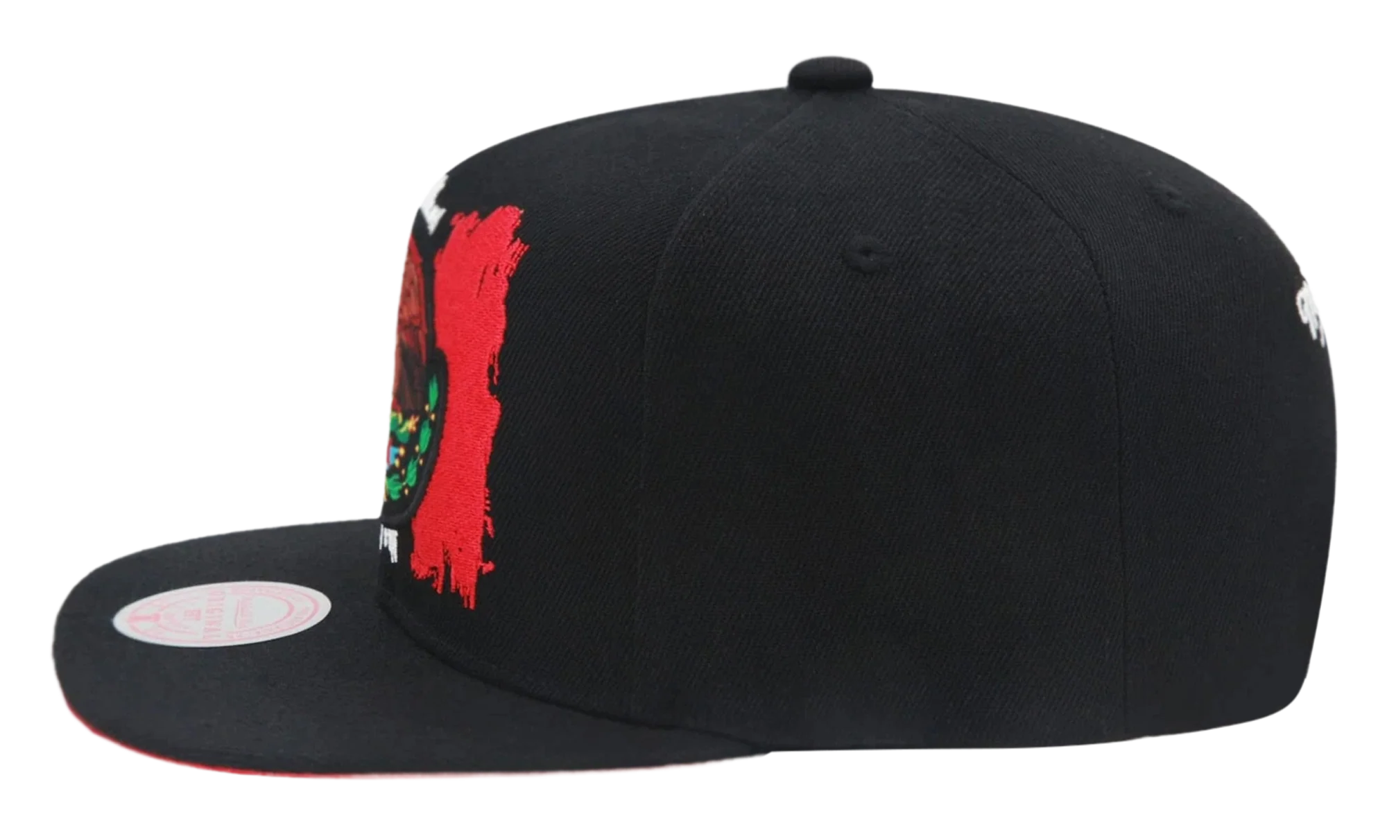 Branded Eagle Snapback Cap "Mexican Flag - Black" 6HSSTD17413 MNNBLCK