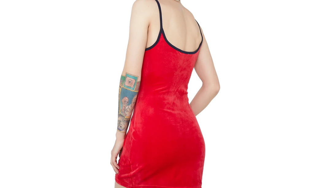 Dylana Cami Bodycon Dress WMNS "Red" LW912778 640