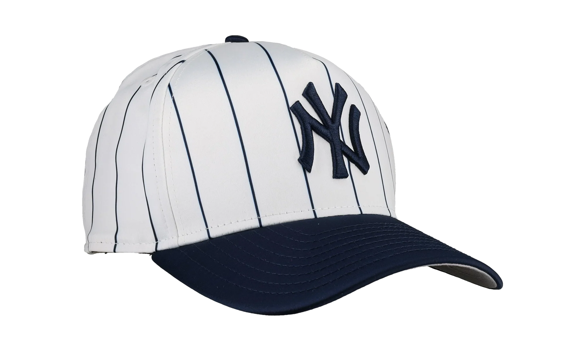 9FIFTY New York Yankees Pinwheel A Frame Snapback Hat "White / Navy" NE325
