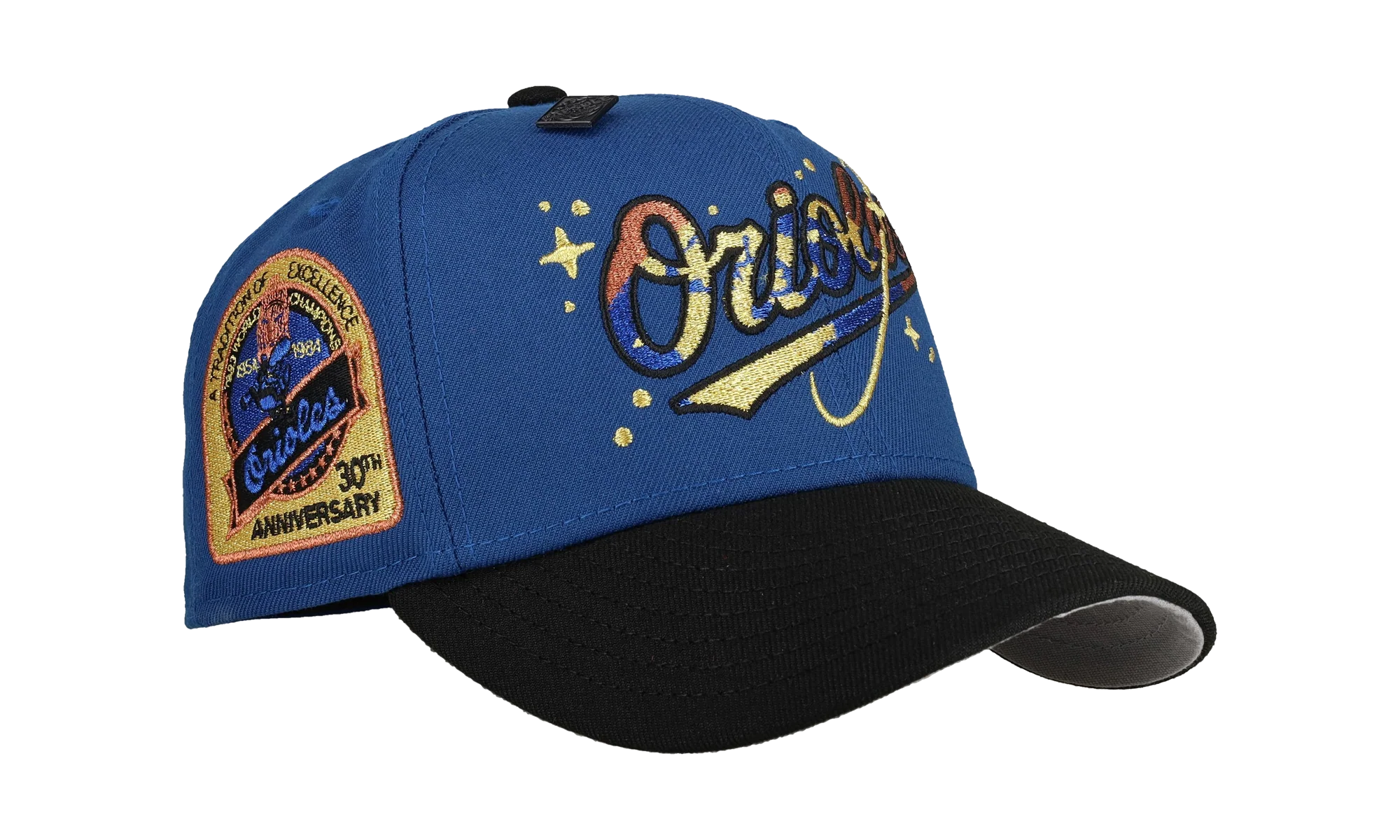 59FIFTY Baltimore Orioles 30th Anniversary Fitted Hat "Blue / Black Celestial" NE434
