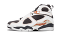 8 Retro LS "WHITE / ANTHRACITE - DARK ORANGE" 317258 104