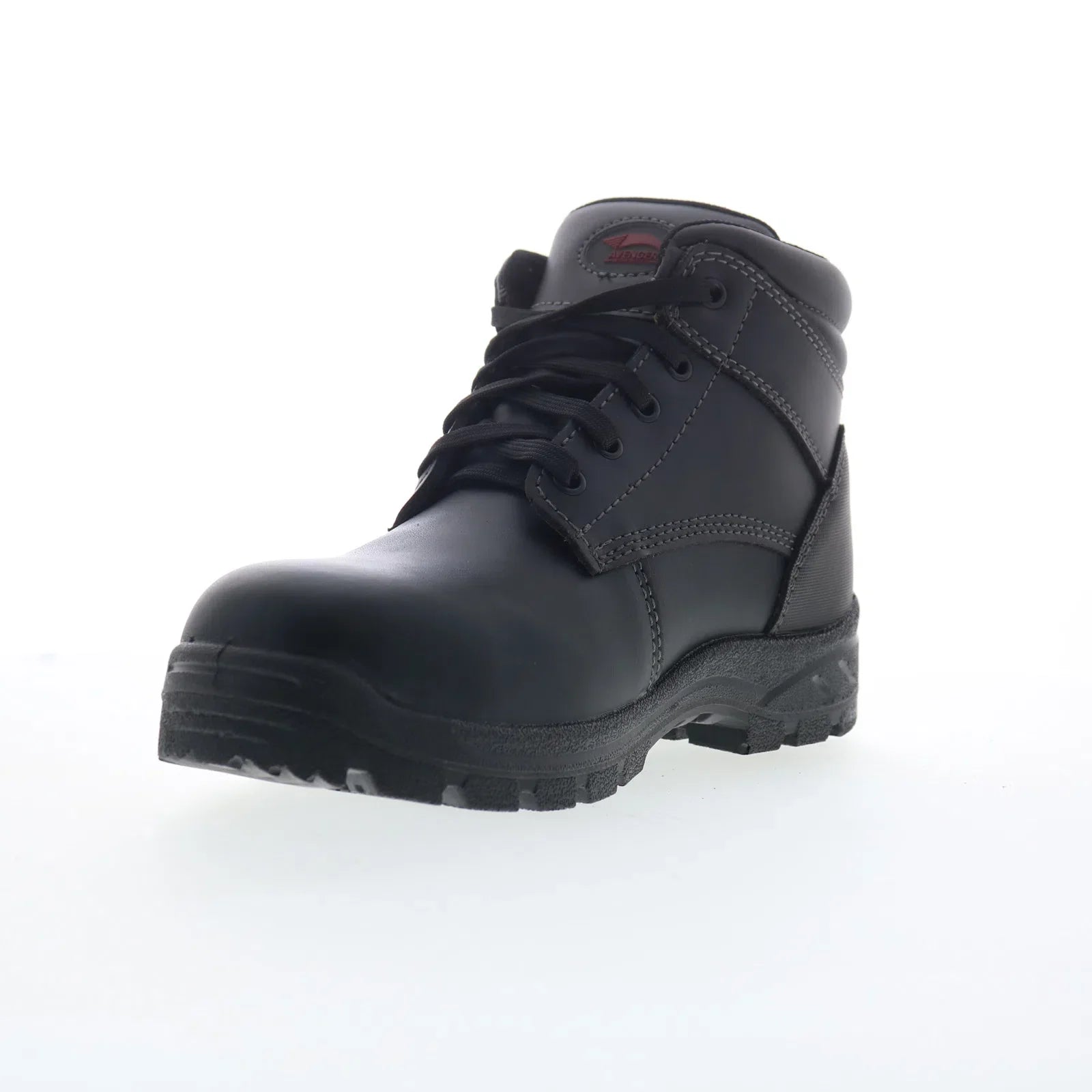 Avenger Builder Econ Mid- Steel Toe EH SR Mens Black Work & Safety Boots