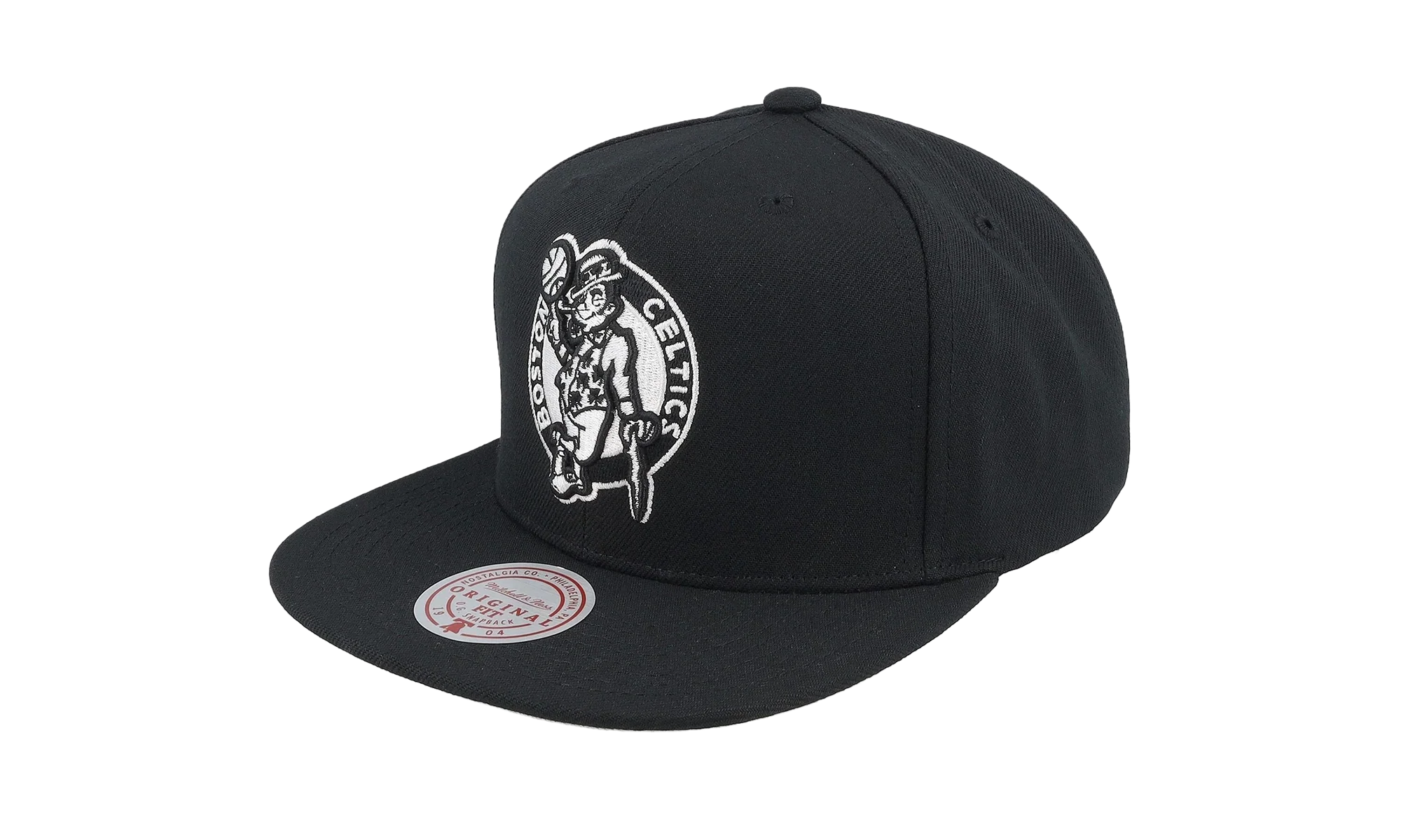 NBA Evergreen Black White Snapback Cap "Boston Celtics - Black" HS8547 BCEBLCK