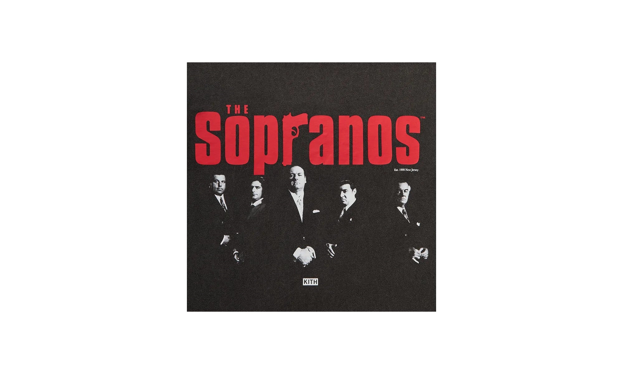 The Sopranos Est. 1990 Poster Vintage Tee "Black" khm034644 001