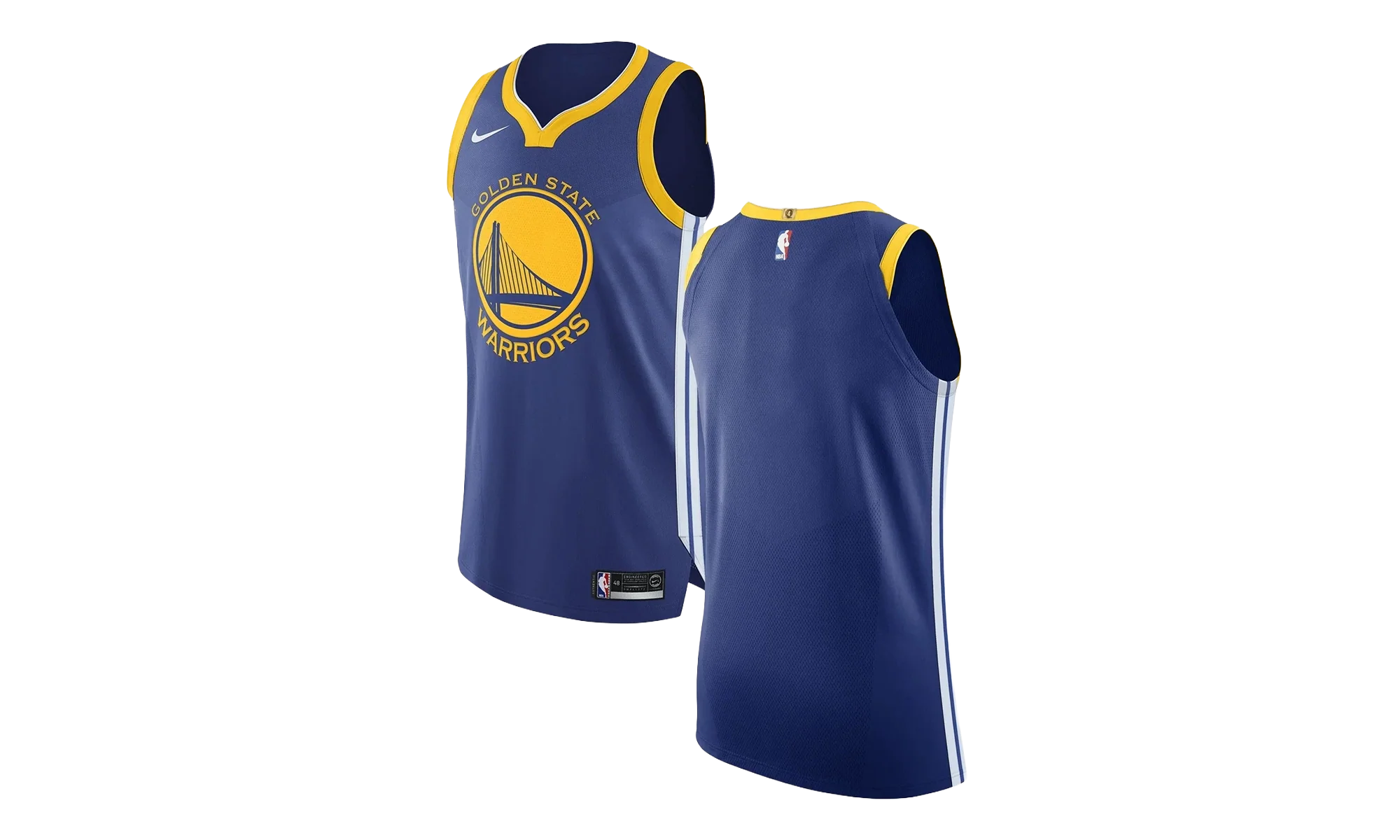 NBA GS Warriors Icon Edition Authentic Jersey "Blue" AV2644 495