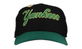 59FIFTY New York Yankees 1999 WS Fitted Hat "Metallic Script - Black / Green / Gold" 123451298979