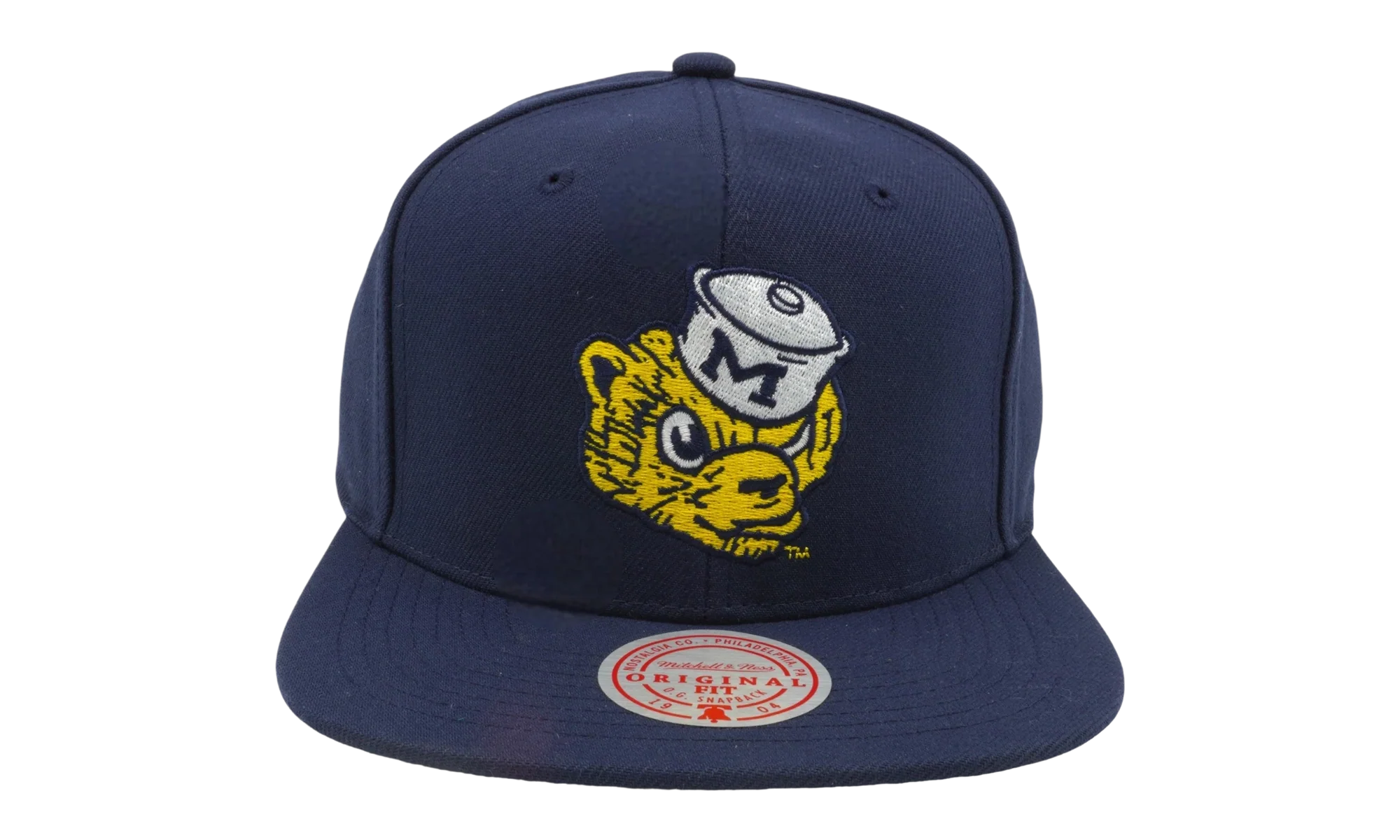 NCAA Team Ground Snapback Cap "Michigan Wolverines - Navy" 6HSSLR22448 UMINAVY
