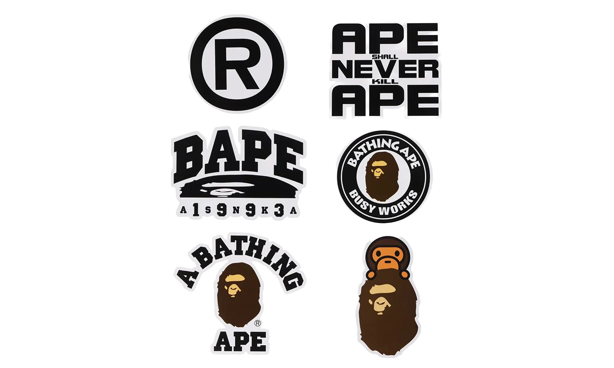 Sticker Kit "Multicolor" 001GDK301054M