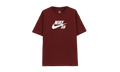 SB Logo Skate T-Shirt "Dark Team Red" CV7539 619
