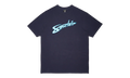 Speed Text Logo Short Sleeve T-Shirt "Navy" SMT186 1 NVY