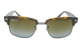 Clubmaster Square Sunglasses "Demi Gloss Havana" RB4190-878-M2_52
