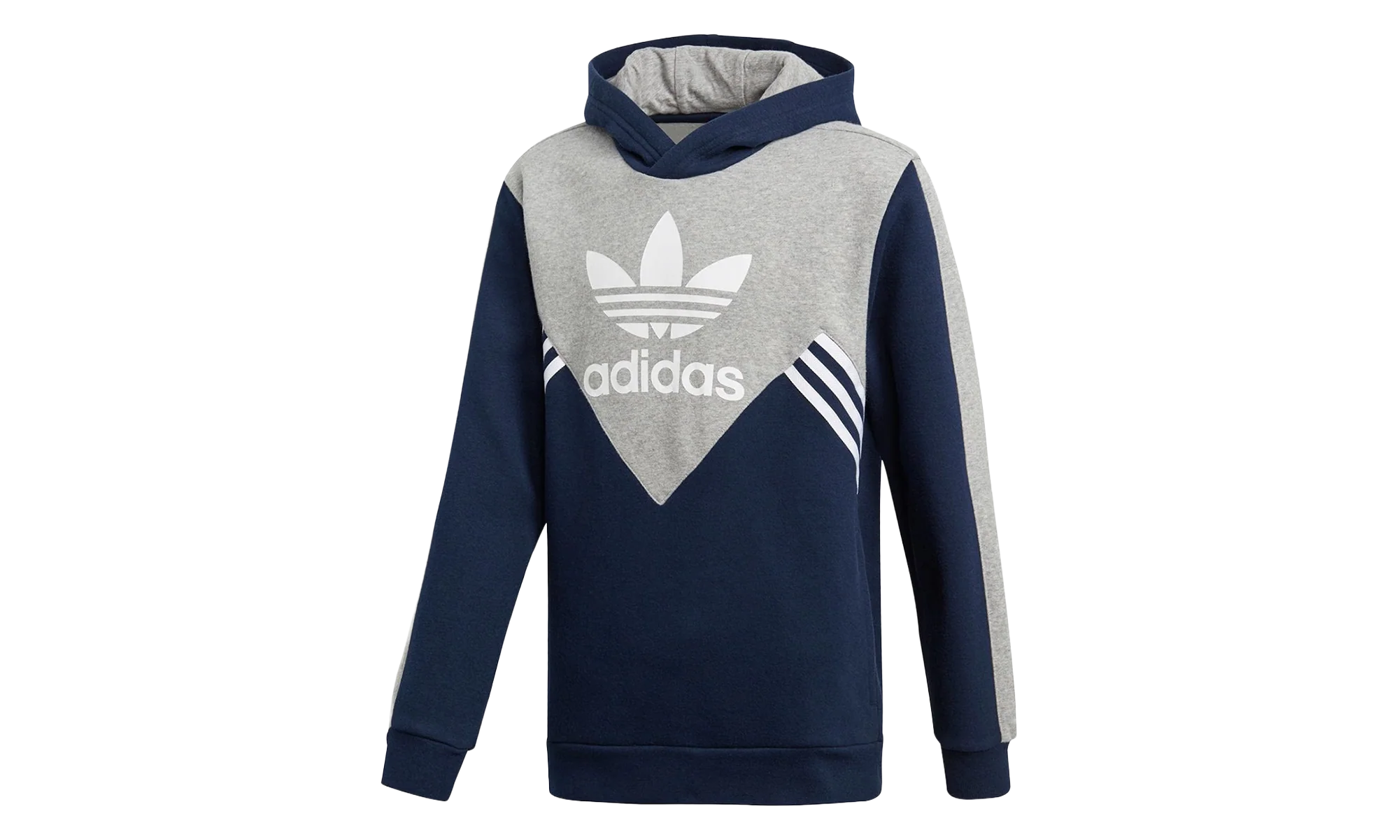 Originals Trefoil Hoodie GS "Collegiate Navy / Medium Grey Heather" CE1085