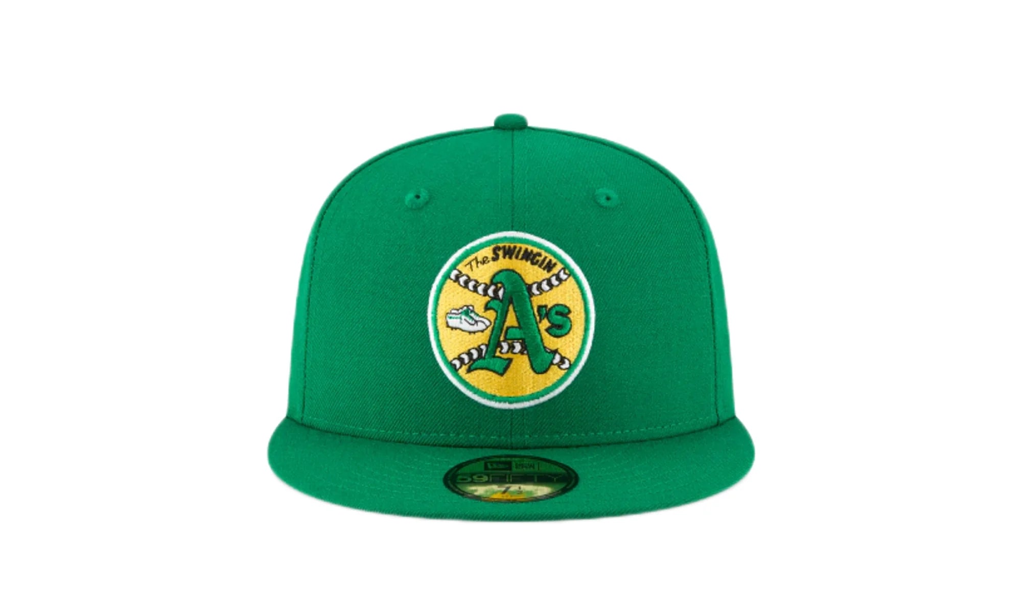 59Fifty MLB Oakland Athletics 1971 Cooperstown Fitted Hat "Green" 11590962