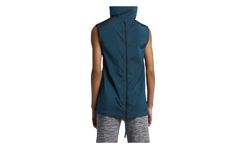Sportswear Tech Hypermesh Sleeveless Hooded Vest WMNS "Navy" 833464 457