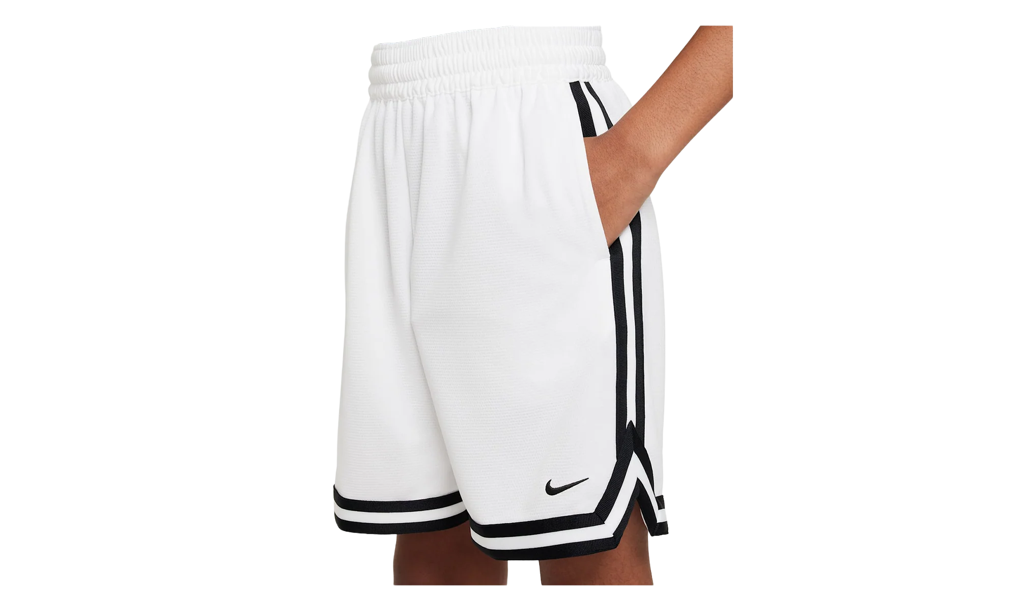 Basketball Shorts GS "White Black" FJ6802 100
