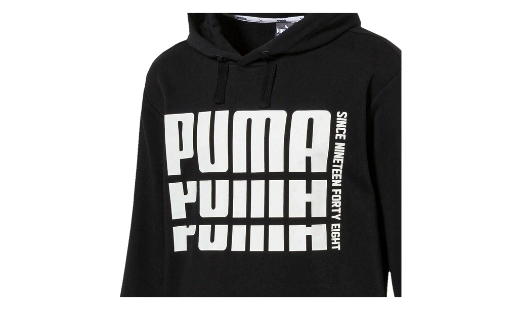 Rebel Bold Hoodie "Black" 853390 01