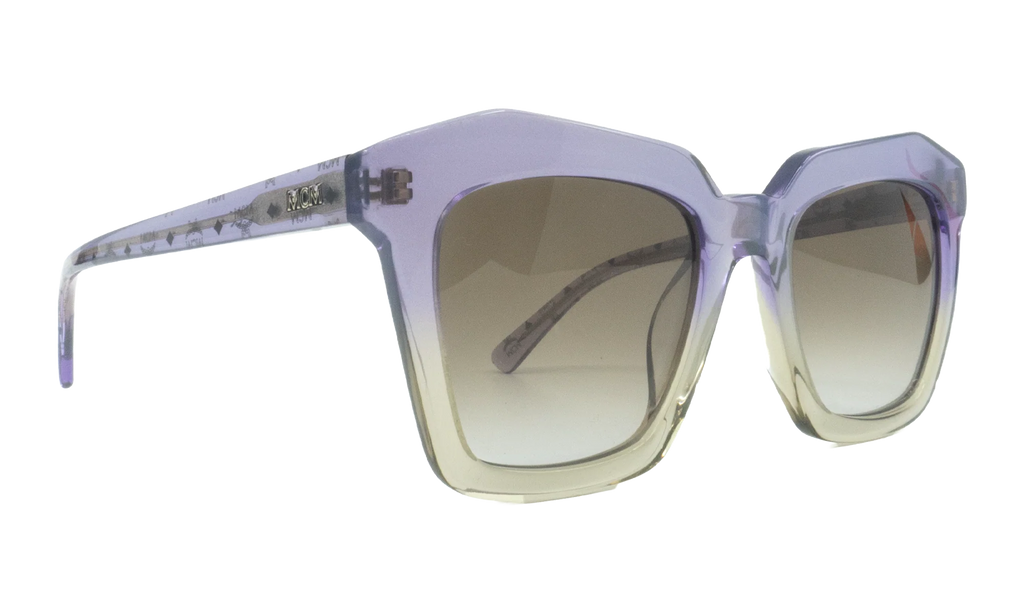 Cat Eye Sunglasses "Purple/Sand" MCM654S-512