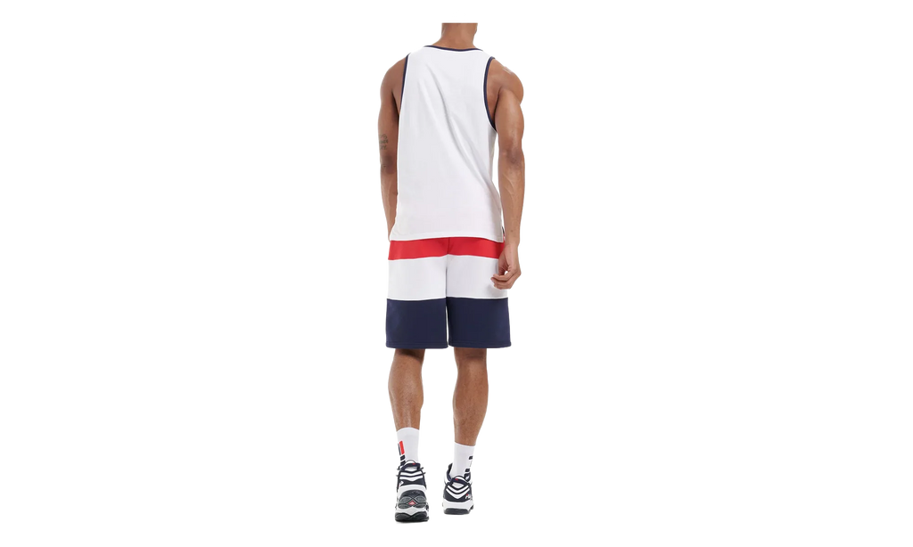 Quillan Graphic Tank Top "White / Peacoat" LM015758 100