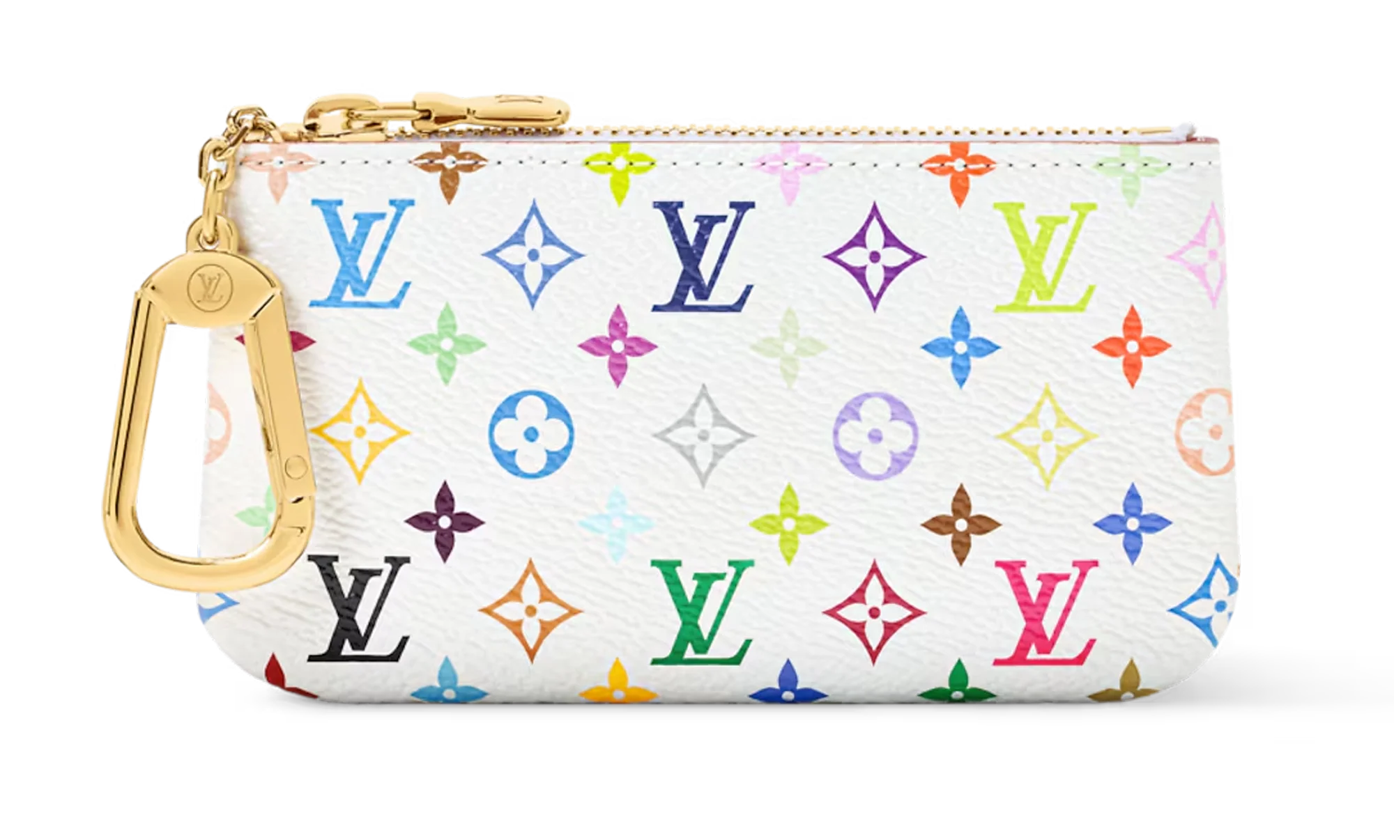 Key Pouch "Takashi Murakami - Multicolor White" M28388