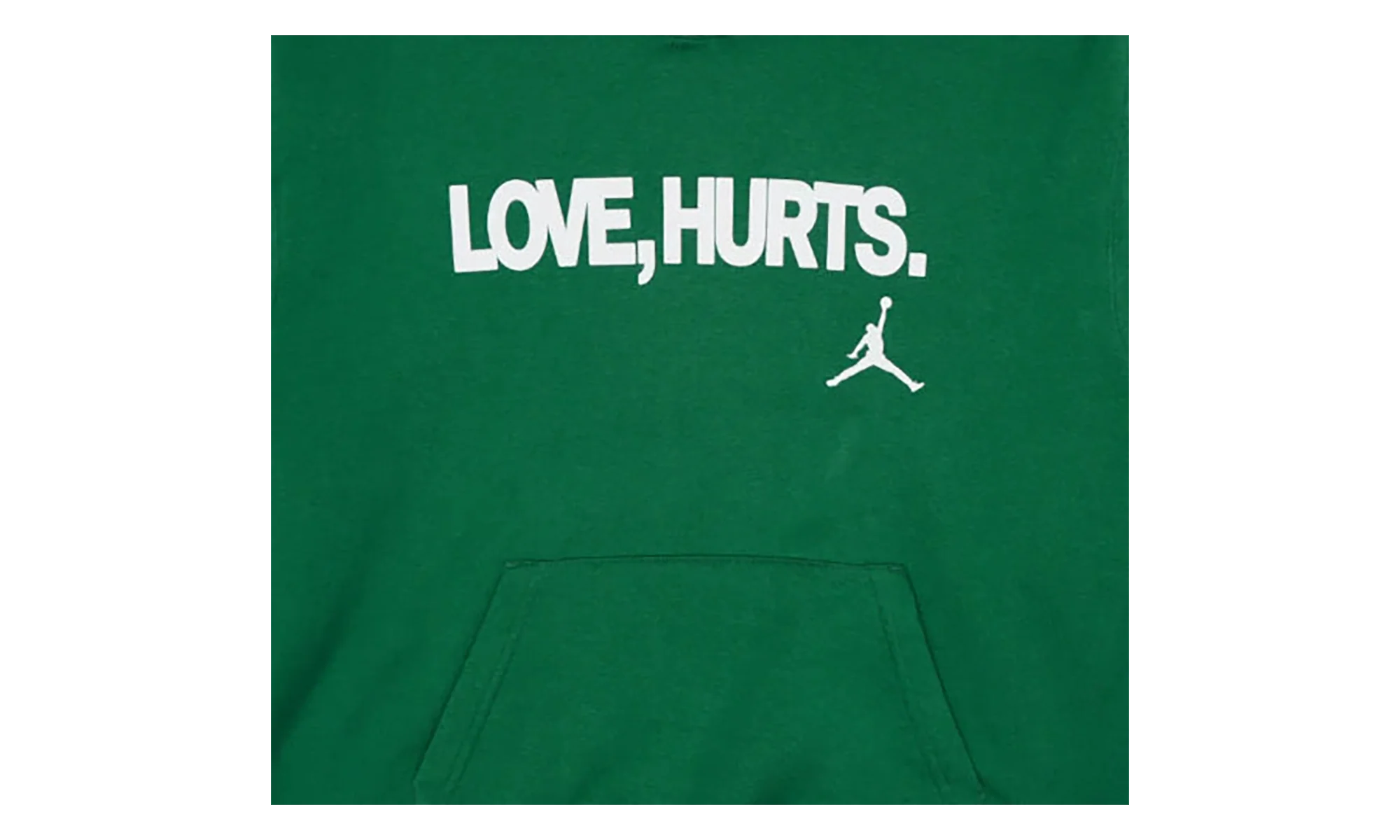 Jordan Fleece Love Hurts Hoodie Kelly "Jalen Hurts" IQ3758 366